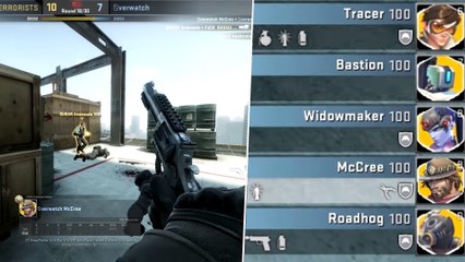 CS GO : des fans jouent façon Overwatch en attendant la sortie du jeu