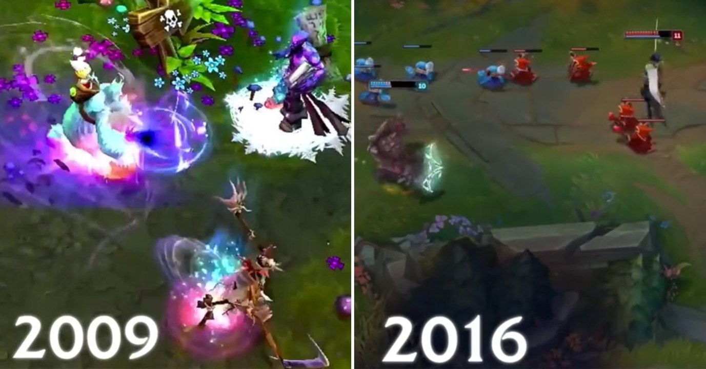 League of Legends : l'évolution graphique du jeu depuis sa sortie en ...