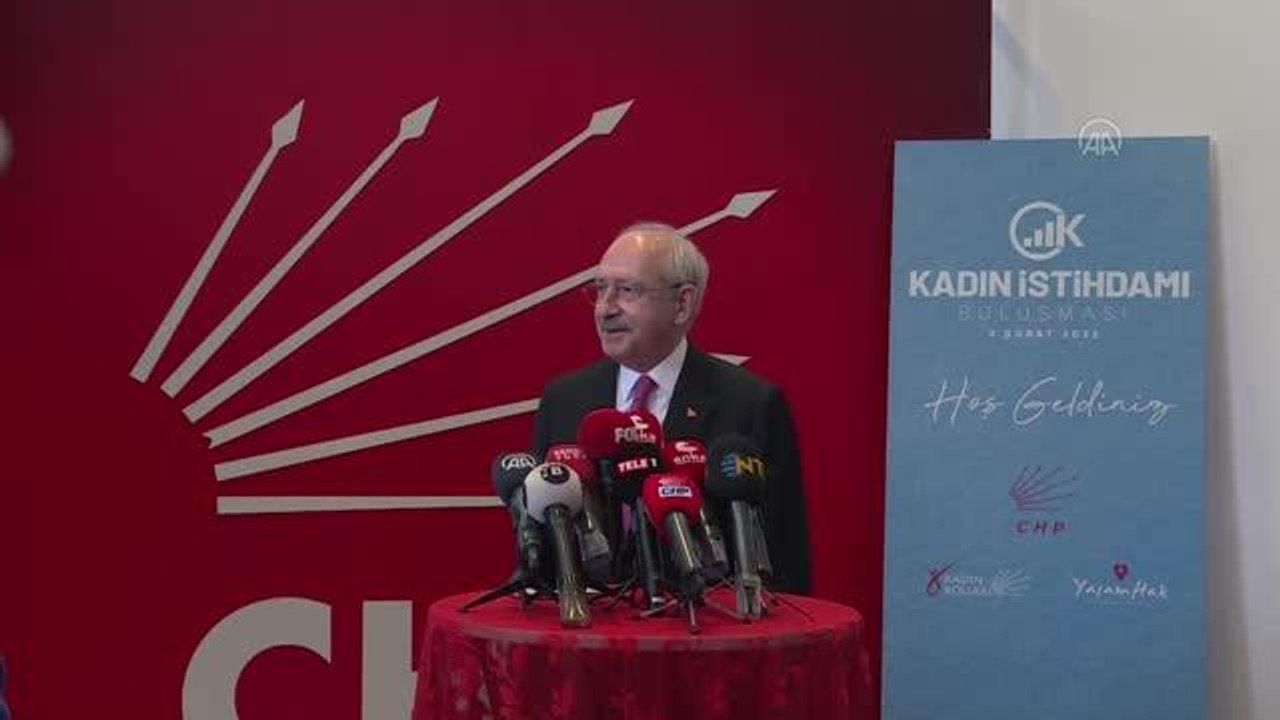 Kılıçdaroğlu: "(Enflasyon oranı) Gerçeği yansıtmıyor, gerçek mutfakta"