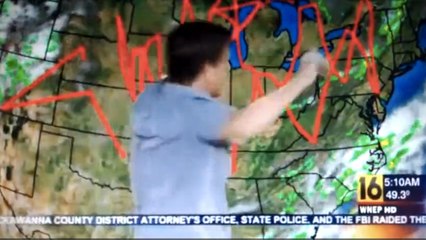Ce présentateur météo américain devient fou à l'antenne. Il va vous faire halluciner