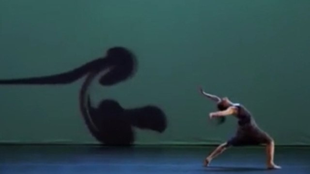 Ces danseurs jouent avec les ombres chinoises. Le résultat est à couper le souffle