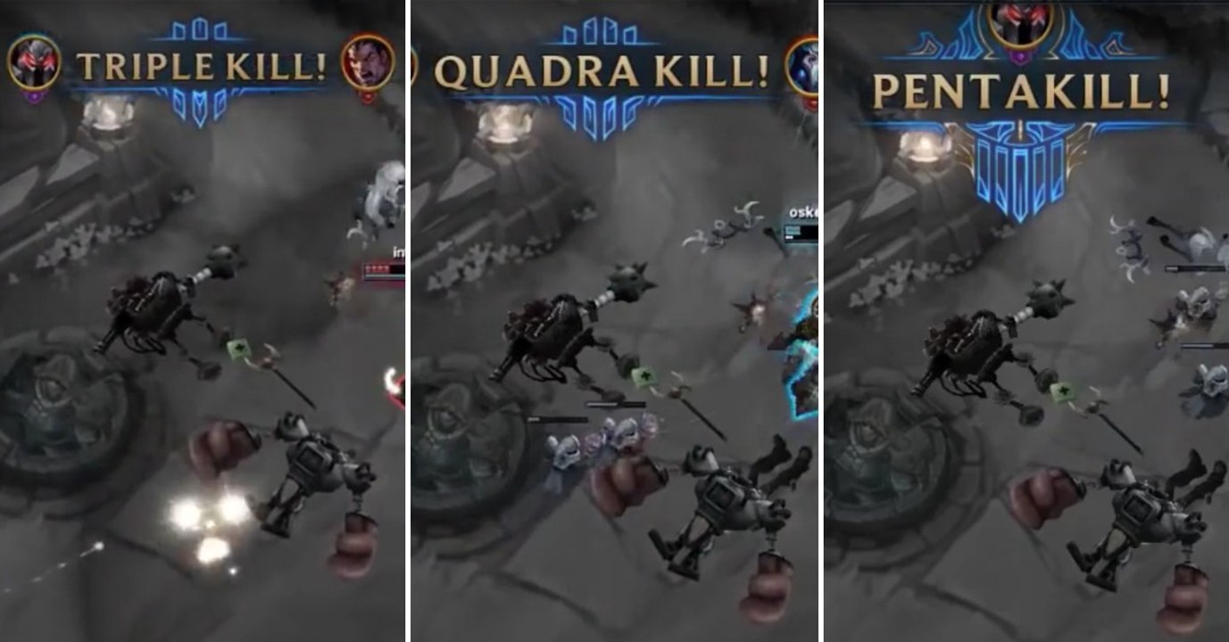 League of Legends : Mordekaiser peut 1v5 sans problème et remporter la partie tout seul