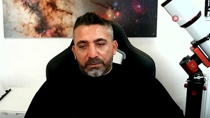 Uzayın nadir anlarını görüntüleyen Türk
