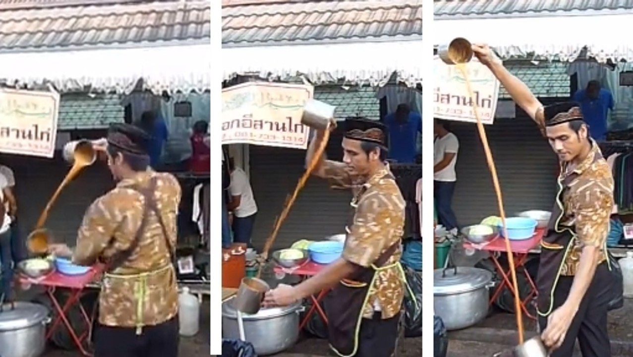 Cet homme prépare le thé d'une manière incroyable. Vous n'allez pas en croire vos yeux