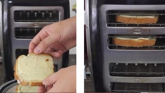 Vous voulez faire griller du pain et du fromage rapidement ? Cette astuce va vous changer la vie