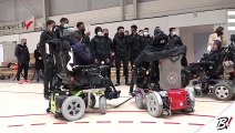 Bouge ! Les jeunes de l'Académie à la découverte du basket-fauteuil