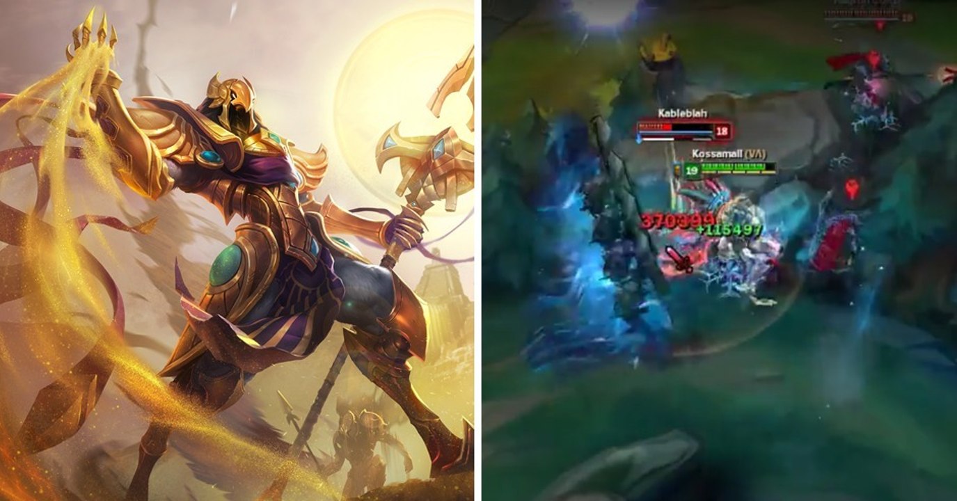 League of Legends : le bug sur l'ultime d'Azir est absolument épique en URF