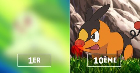 Pokémon : les 10 pires starters des jeux vidéo selon Goo Ranking