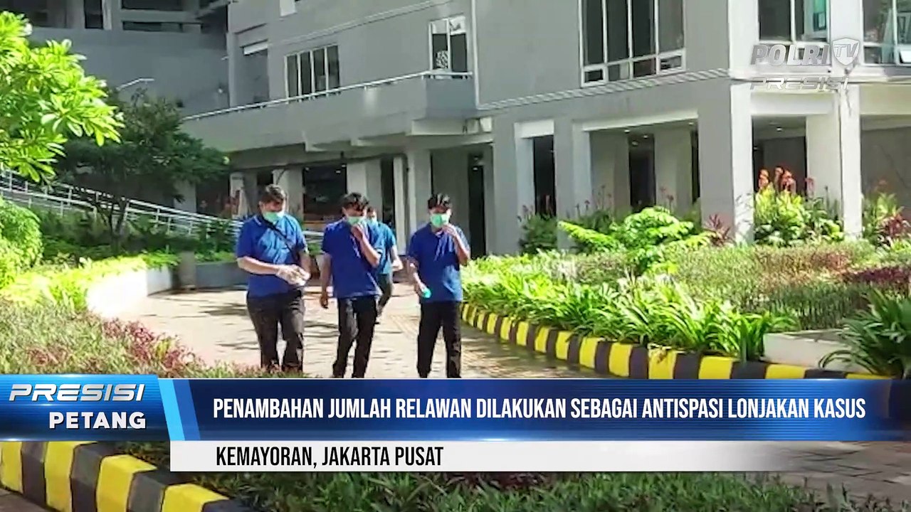 Peningkatan Pasien di RSDC Wisma Atlet Kemayoran