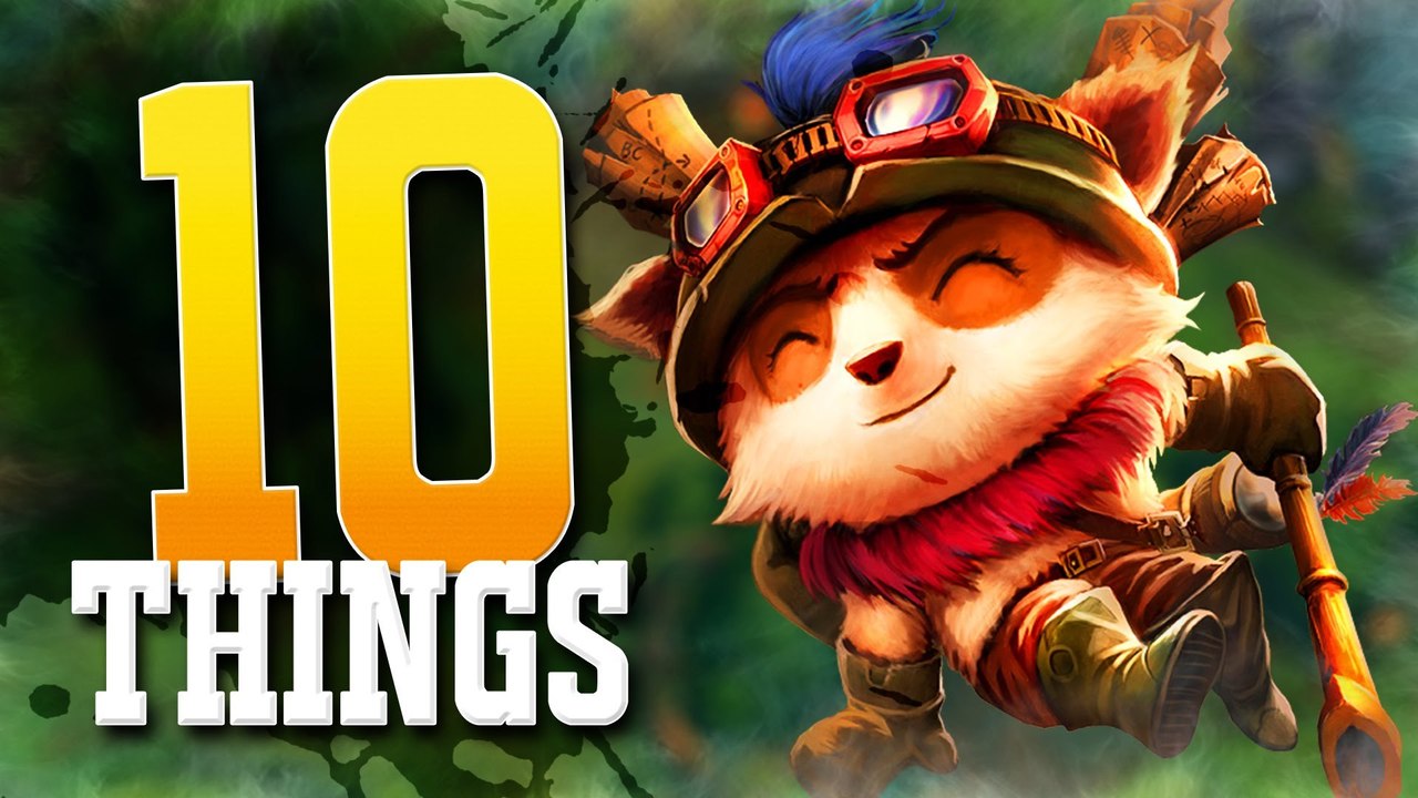 League of Legends : 10 choses que vous ignoriez probablement sur Teemo