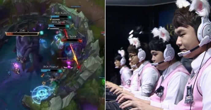 League of Legends : deux équipes coréennes légendaires enchaînent les throw au Baron Nashor