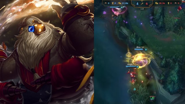 League of Legends : un endroit de la map fait complètement bugger le E de Bard