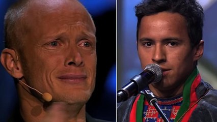 Ce jeune scandinave interprète chant traditionnel dans une émission. Et le jury est ému aux larmes !