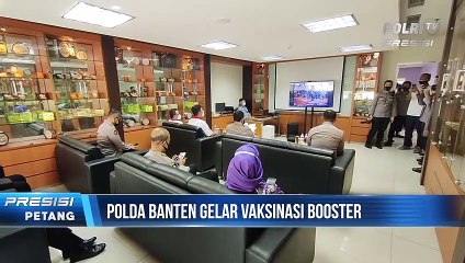 Polda Banten Laksanakan Vaksinasi Booster di PT Mayora