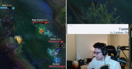 Download Video: League of Legends : un joueur de Blitzcrank réalise le juke parfait et rend Dyrus complètement dingue