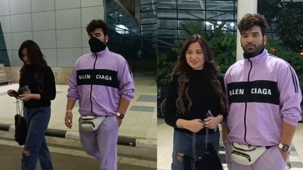 Paras Chhabra औऱ Mahira Sharma एयरपोर्ट पर हुए स्पॉट, पारस हुए इतने मोटे, Viral Video | FilmiBeat