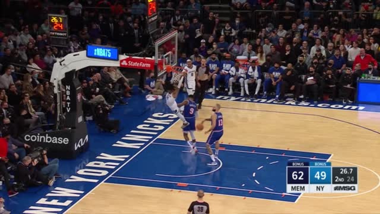 Highlights: morant bringt broadway zum beben