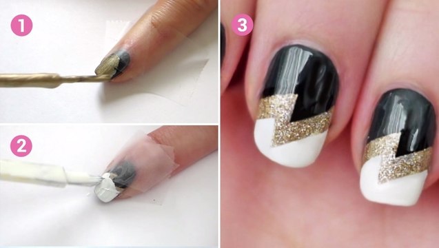 Une manucure éclair très stylée en quelques minutes seulement