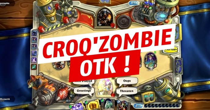Hearthstone : il le tue en un seul tour grâce à Croq'Zombie !