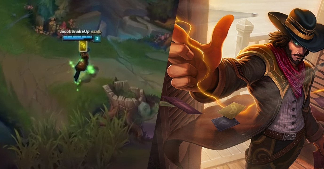 League of Legends : ce joueur de Twisted Fate place la plus belle gold card de l'histoire