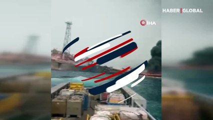 Nijerya açıklarındaki petrol gemisinde patlama