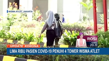Pasien Wisma Atlet Sudah Penuhi Empat Tower