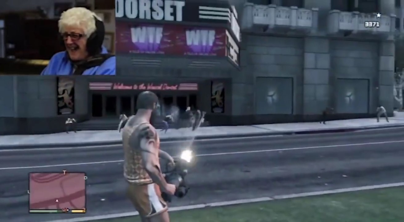 GTA 5 : cette mamie devient complètement folle et violente en jouant au jeu