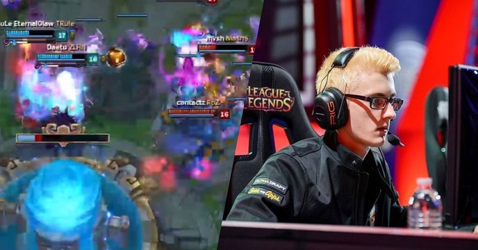 League of Legends : ce joueur professionnel américain peut remercier sa bonne étoile après cette game