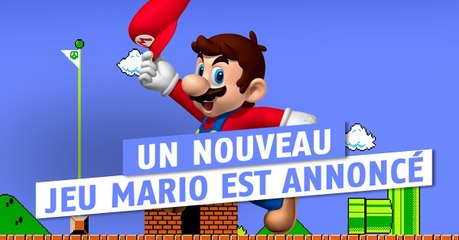 Nintendo : la firme japonaise développe un tout nouveau jeu Mario