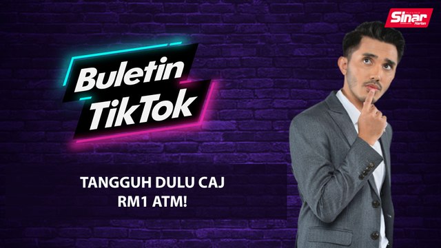 Tangguh dulu caj RM1 ATM!