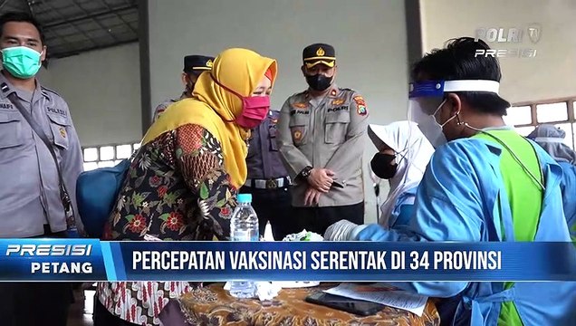 Polres Probolinggo Gelar Zoom Meeting Vaksinasi Merdeka Anak Secara Serentak di Paiton