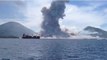 Deux touristes ont assisté à une éruption volcanique. Et ils ont tout filmé