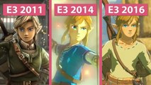 Zelda Breath Of the Wild : le comparatif des graphismes de 2011 à 2016