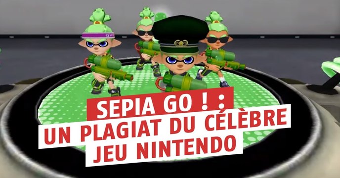 Sepia GO! : un développeur chinois a copié Splatoon pour en faire un jeu mobile