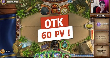 Hearthstone : un chasseur inflige 96 points de dégâts en un seul tour !