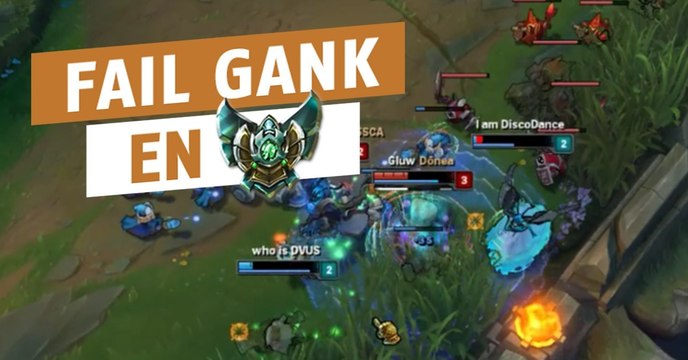 League of Legends : un gank complètement raté en Platine, ça ressemble à ça