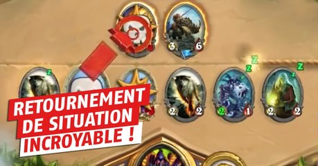 Hearthstone : un streameur réalise un retournement de situation surréaliste