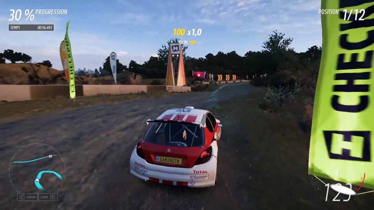 Forza Horizon 5 Trail Fuera Del Caminio Peugeot 207 Super 2000 De 2007-11