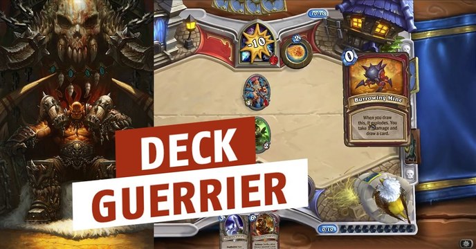 Hearthstone : le deck Guerrier qui fera rager vos adversaires !