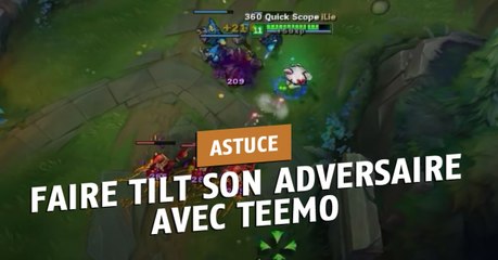 League of Legends : il trouve une technique parfaite pour faire tilt son adversaire avec Teemo
