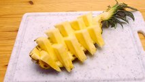 Voici la meilleure façon de servir un ananas à vos amis. Une astuce idéale pour les soirées