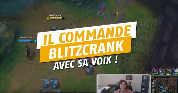 League of Legends : il joue Blitzcrank en utilisant un logiciel de reconnaissance vocale