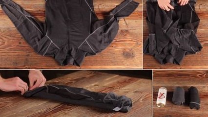 Voilà la meilleure façon de plier ses vêtements pour prendre le moins de place possible