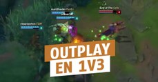 League of Legends : Lucian réalise un outplay bluffant en 1V3