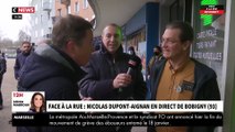 Face à la rue - Accrochage entre Nicolas Dupont-Aignan et un pharmacien de Bobigny sur la vaccination: 