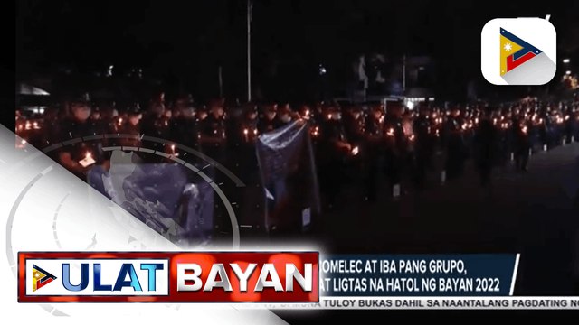 PNP, AFP, religious sector, COMELEC at iba pang grupo, nagkapit-bisig para sa mapayapa at ligtas na Hatol ng Bayan 2022