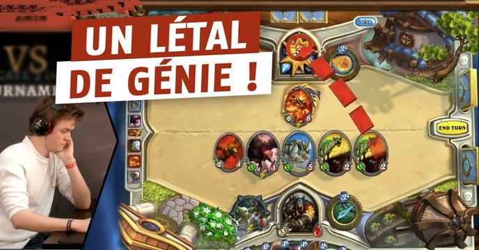 Hearthstone : il fallait un QI incroyable pour trouver le létal de ce joueur pro