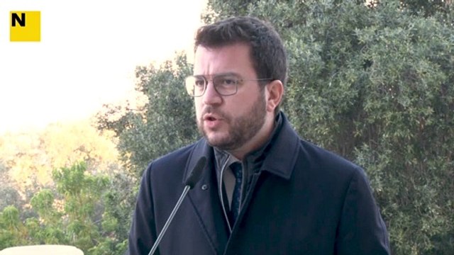 Aragonès expressa el seu màxim suport i respecte a Borràs pel cas Juvillà