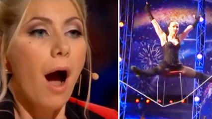 Le jury ne s'attendait à rien d'exceptionnel quand elle est arrivée sur scène. Mais son numéro les a fait halluciner !