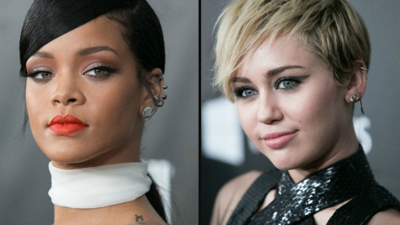 Miley Cyrus et Rihanna : des tenues très osées pour l'amfAR